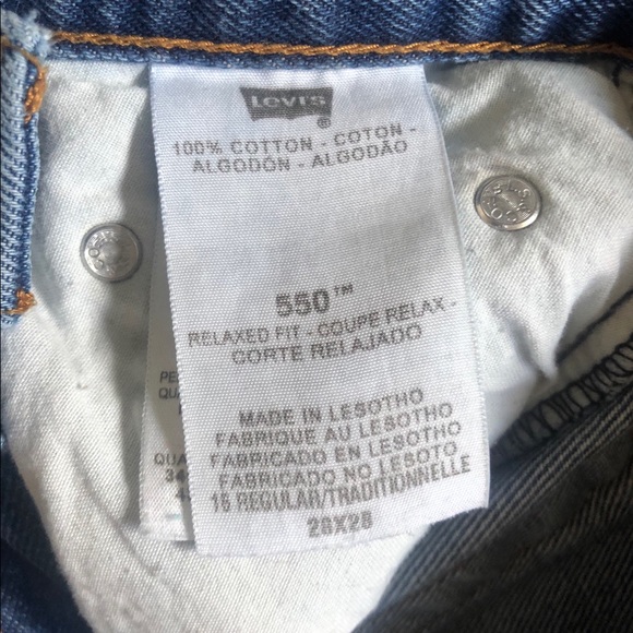 Vintage Levi’s cut off jean shorts. - Picture 3 of 3